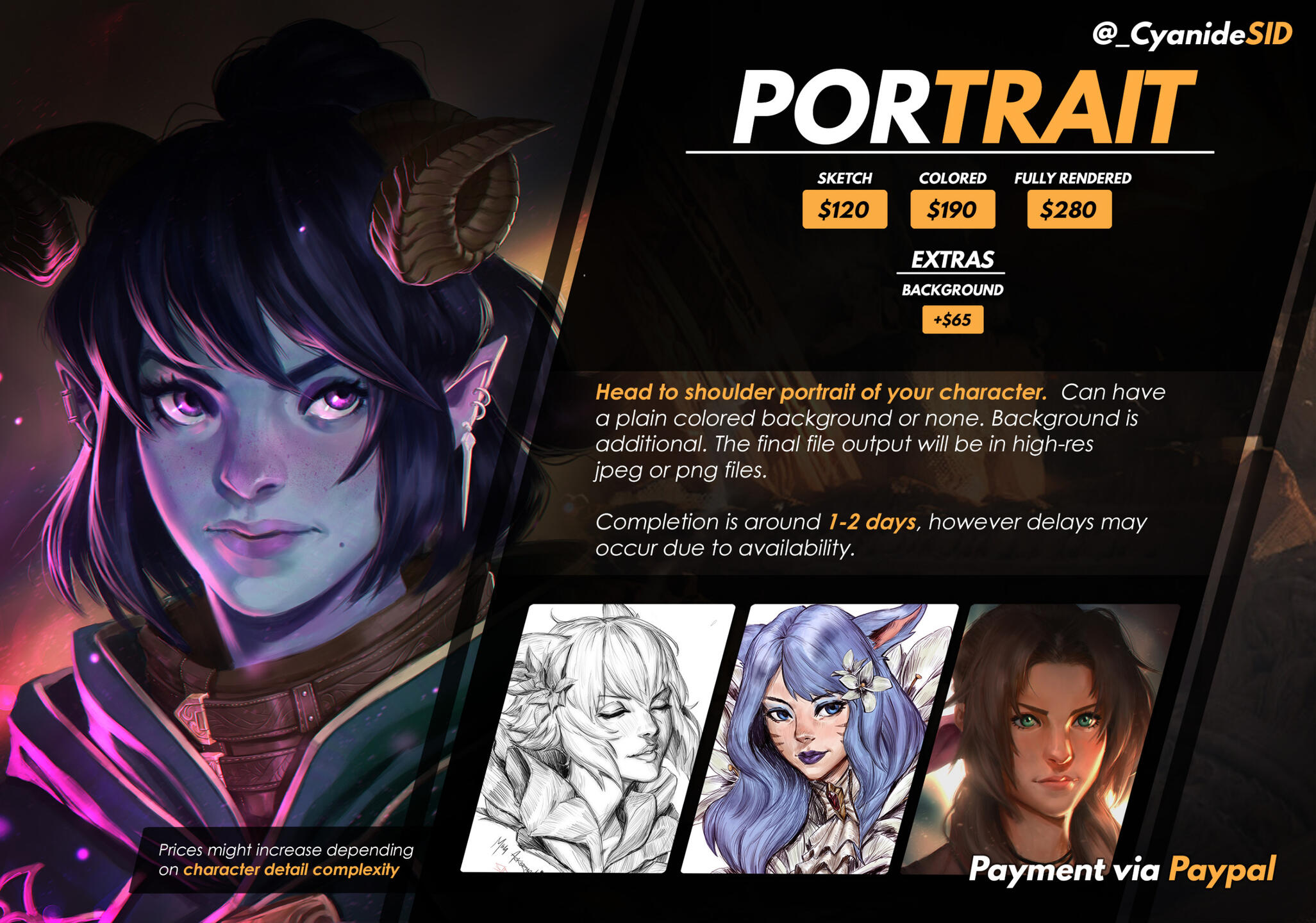 Portrait Commissions